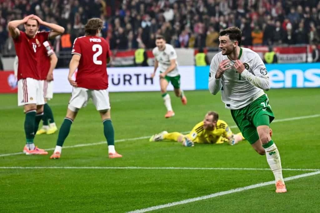 Troy Parrott’s Hat-Trick Lifts Ireland Over Hungary in a Dramatic Clash