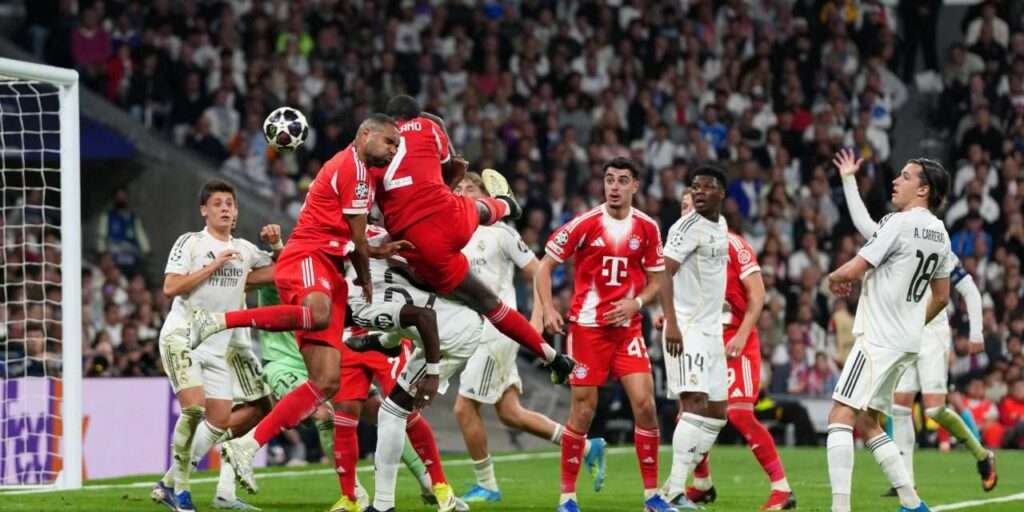 Bayern Munich edge Real Madrid 2-1 in tense first-leg thriller