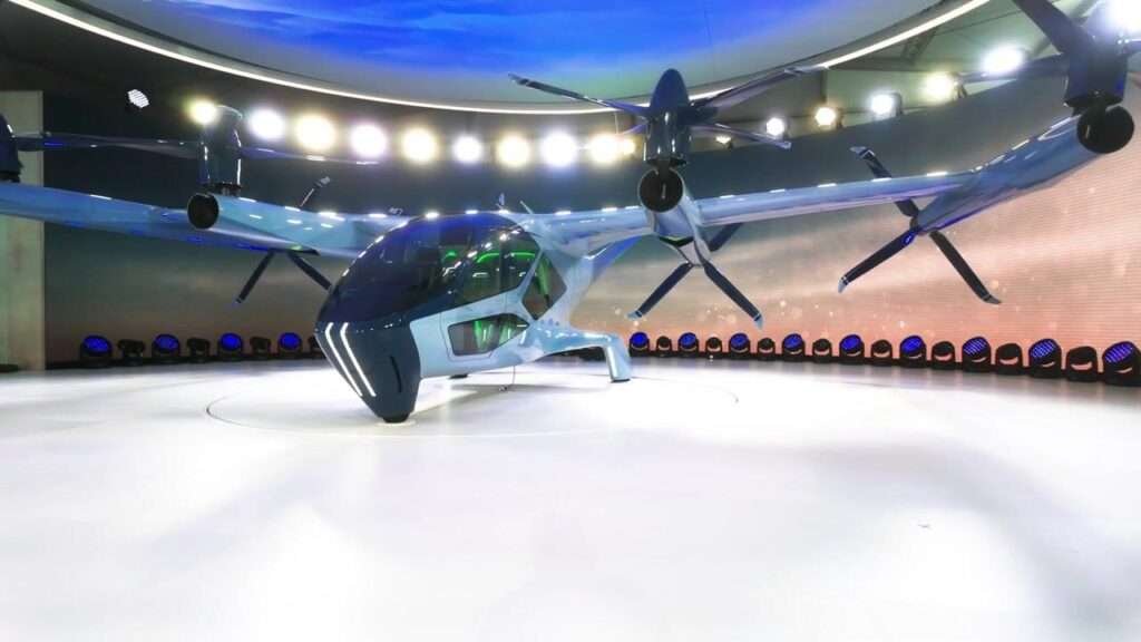 Supernal eVTOL S-A2 on display at CES 2024